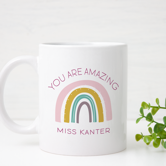 You Are Amazing Rainbow 11oz Mug