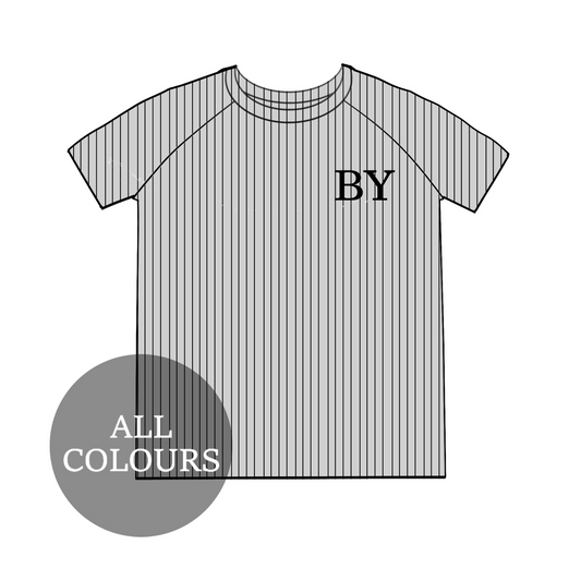 CYO Women's Standard Ribbed Lounge Short Sleeve T-Shirt