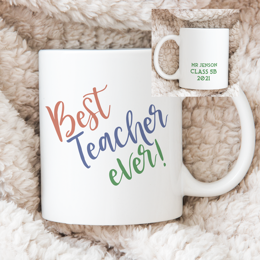 Best Teacher Ever 11oz Mug