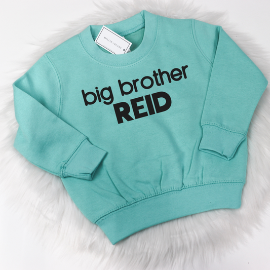 Big Brother Personalised Children's Sweatshirt
