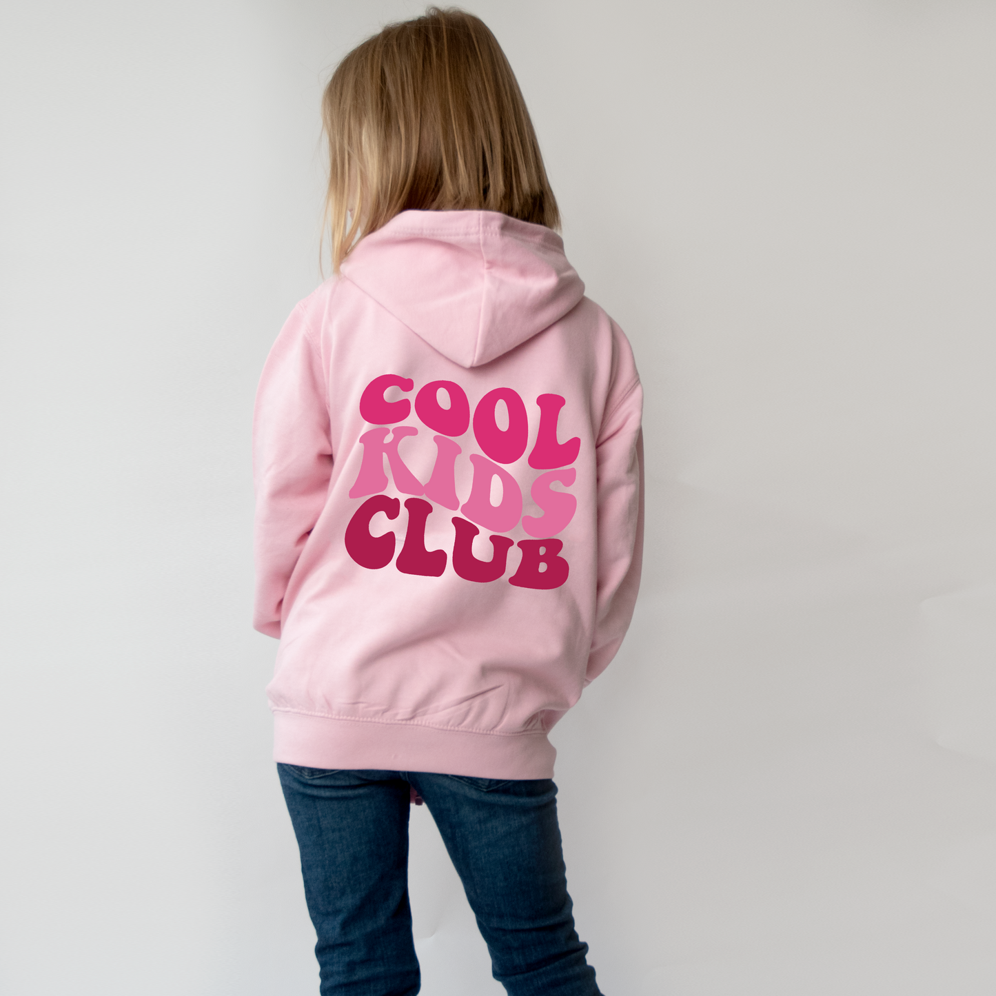 Cool Kids Club Pink Pull on Children's Hoodie
