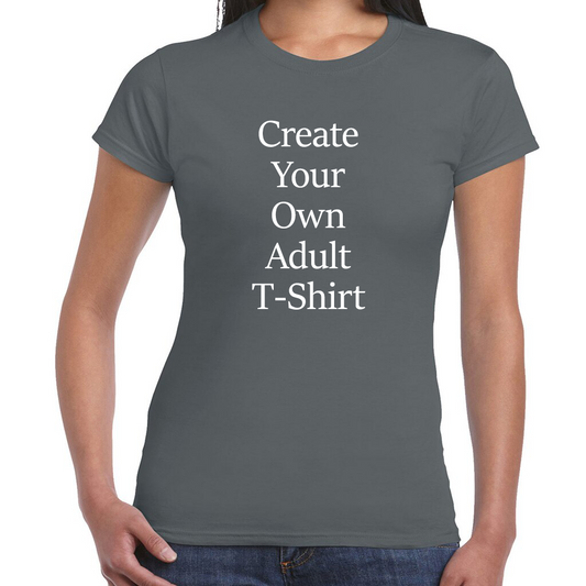 Create Your Own Adults Softstyle T-Shirt