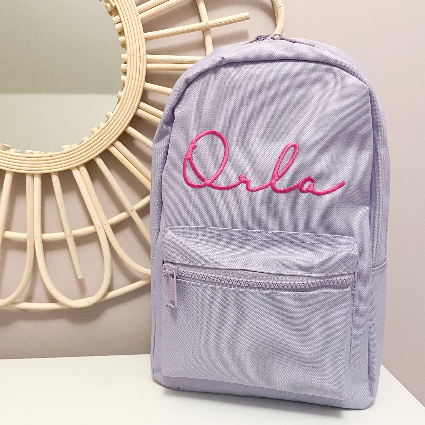 Blesson Name Embroidered Mini Essentials Backpack