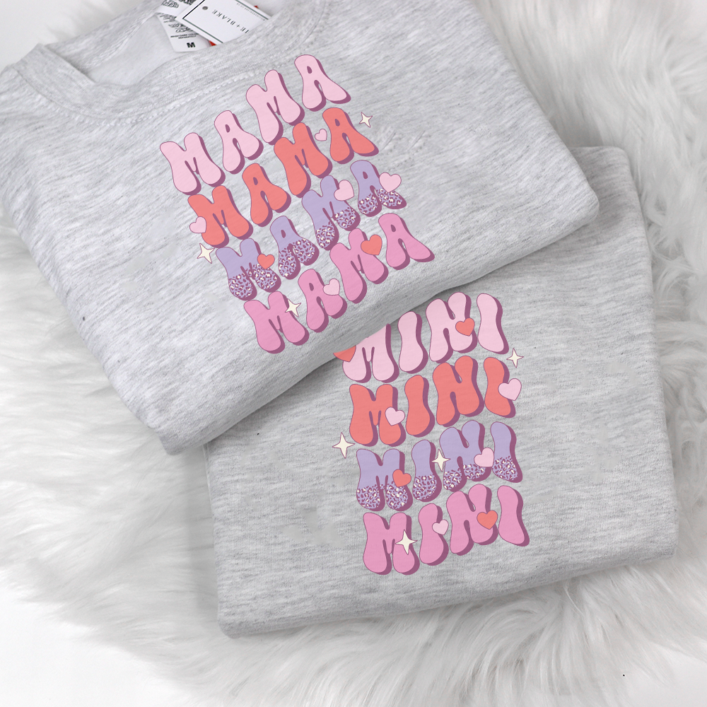 Mama Four Printed Unisex Adults Sweatshirt (Made to Order)