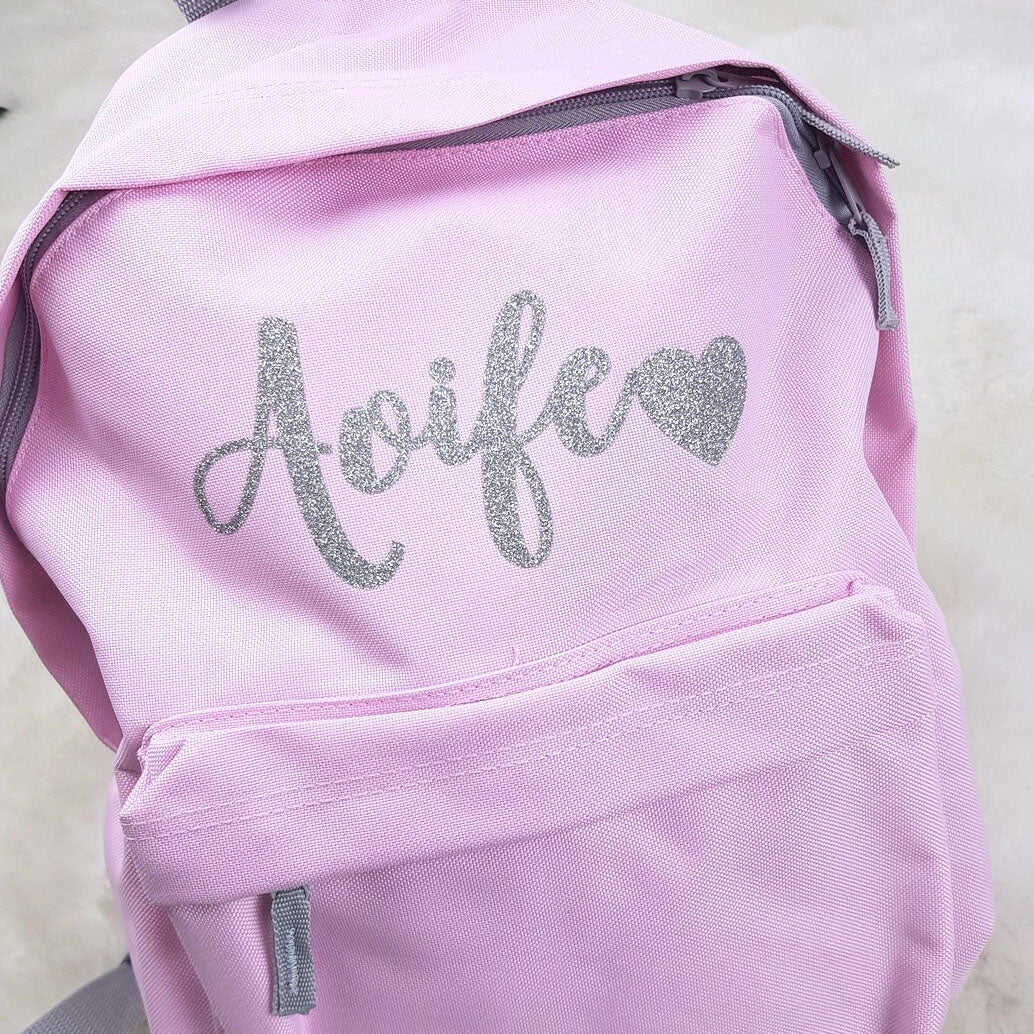 Name & Heart Junior Backpack