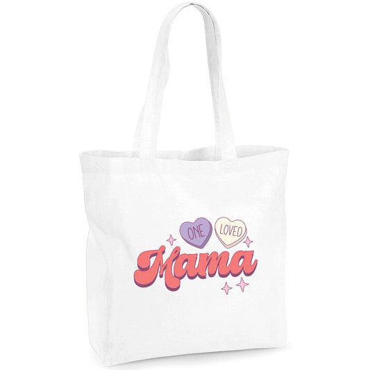 One Loved Mama Large Tote Bag