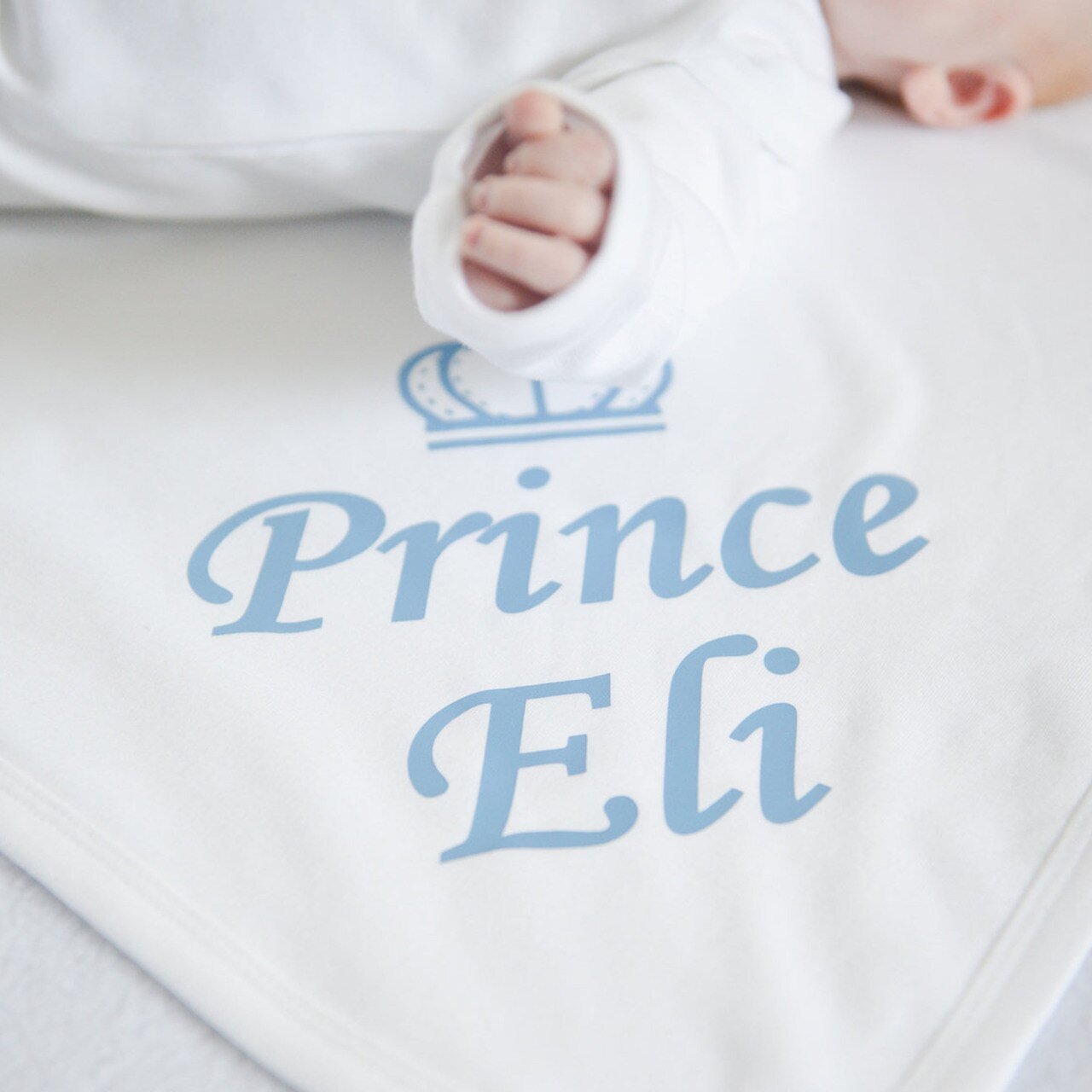 Personalised Simple Prince Blanket