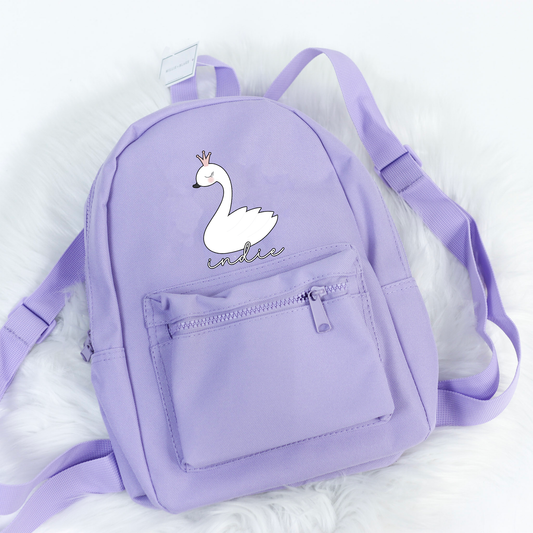 Swan Name Crown Mini Essentials Backpack
