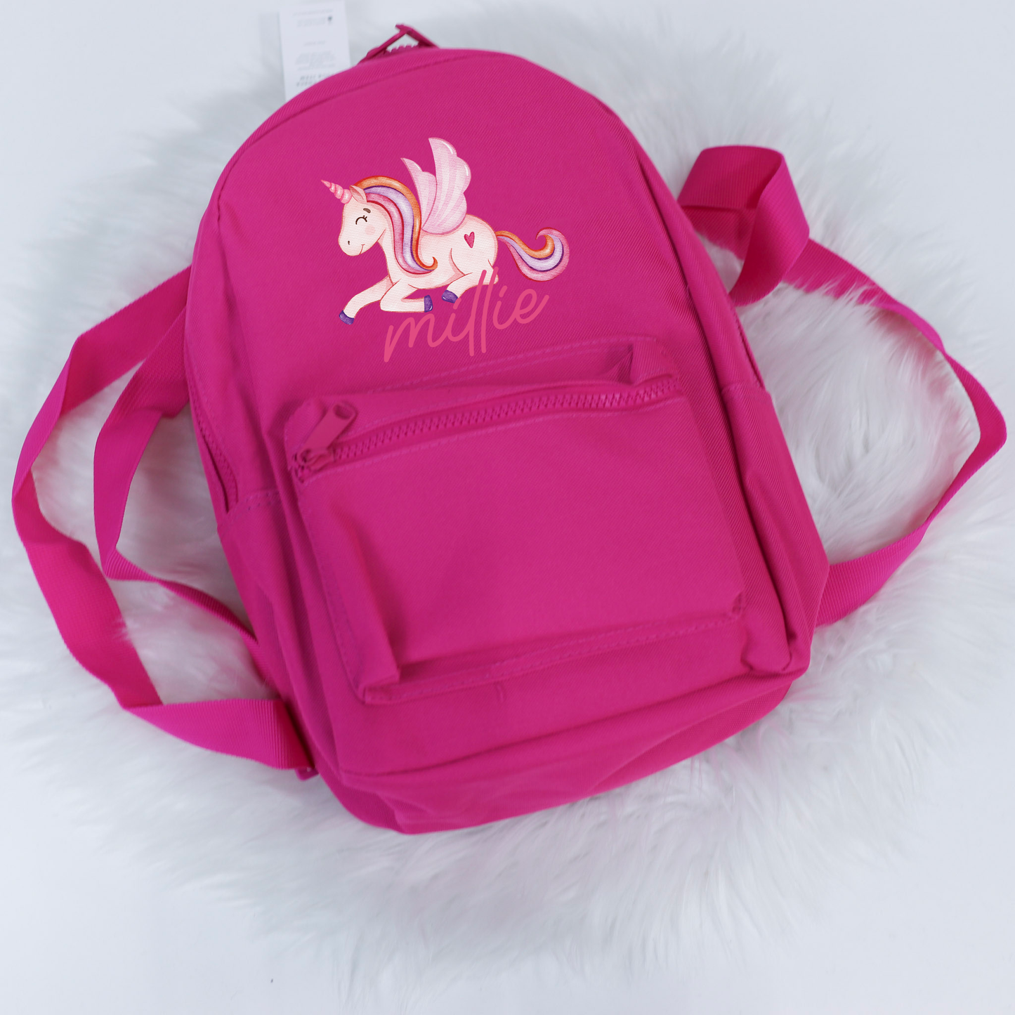 Unicorn Name Mini Essentials Backpack